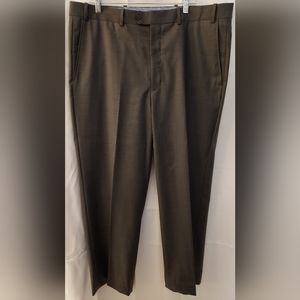 Paul Betenly Florence Mens Dress Pants 38R(measures 41") Super 120s Wool Grey